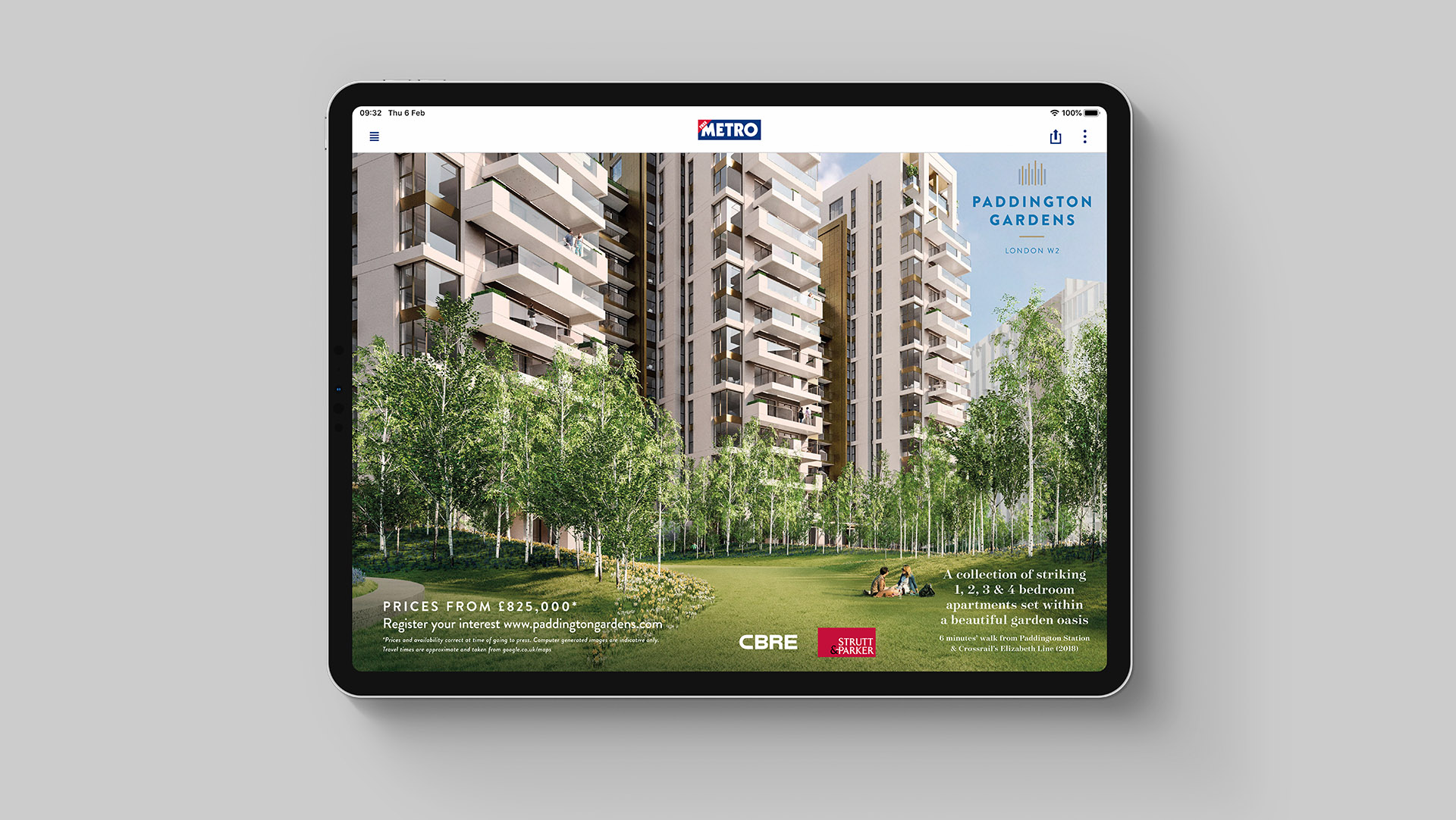 paddington-gardens-advertising-digital-ipad-tablet-metro-app